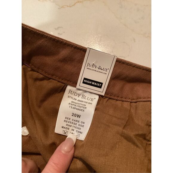 NEW Judy Blue Woodland High Rise Slim Fit Jeans Sz 20W Stretch JB88105 - Picture 6 of 9